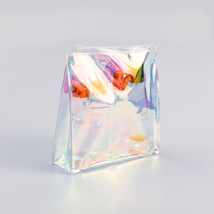 Holographic PVC Laser Bag for Cosmetics and Jewelry